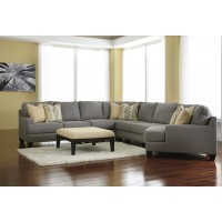 Chamberly - Alloy - Oversized Accent Ottoman