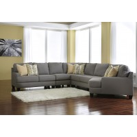 Chamberly - Alloy 5 Pc. LAF Loveseat Sectional