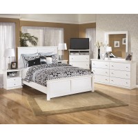 Bostwick Shoals 5 Pc. Bedroom - Dresser, Mirror & Queen Panel Bed