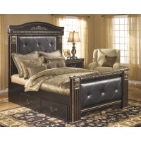 Coal Creek Queen Bed with Underbed Storage