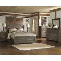 Juararo 5 Pc. Bedroom - Dresser, Mirror & Queen Panel Bed