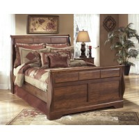 Timberline Queen Sleigh Bed with Storage