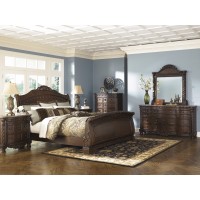 North 5 Pc. Shore - Dresser, Mirror & Queen Sleigh Bed