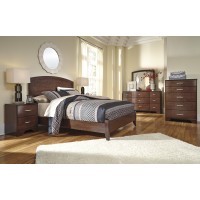 Gennaguire 4 Pc. Bedroom - Dresser, Mirror & Queen Panel Bed
