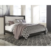 Fancee King Panel Bed