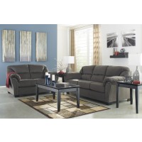 Kinlock - Charcoal - Sofa & Loveseat