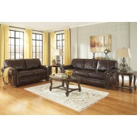 Banner - Coffee - Sofa & Loveseat